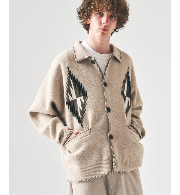 417 EDIFICE「NESTWELL / ネストウェル 417別注 ブランケットカーディガン」|カーディガン|