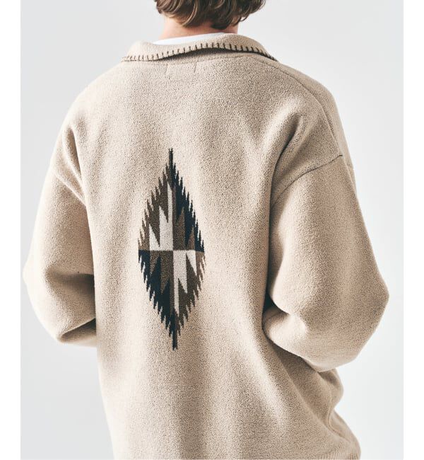 417 EDIFICE「NESTWELL / ネストウェル 417別注 ブランケットカーディガン」|カーディガン|