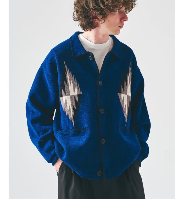 417 EDIFICE「NESTWELL / ネストウェル 417別注 ブランケットカーディガン」|カーディガン|