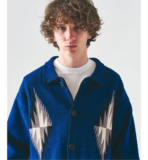 417 EDIFICE「NESTWELL / ネストウェル 417別注 ブランケットカーディガン」|カーディガン|