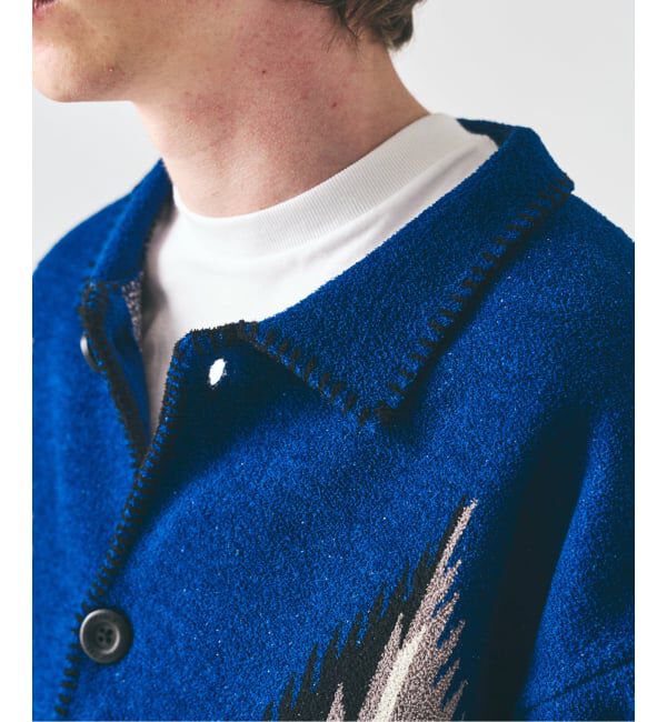 417 EDIFICE「NESTWELL / ネストウェル 417別注 ブランケットカーディガン」|カーディガン|