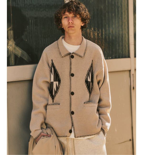 417 EDIFICE「NESTWELL / ネストウェル 417別注 ブランケットカーディガン」|カーディガン|