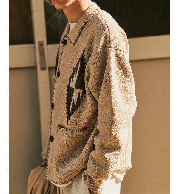 417 EDIFICE「NESTWELL / ネストウェル 417別注 ブランケットカーディガン」|カーディガン|