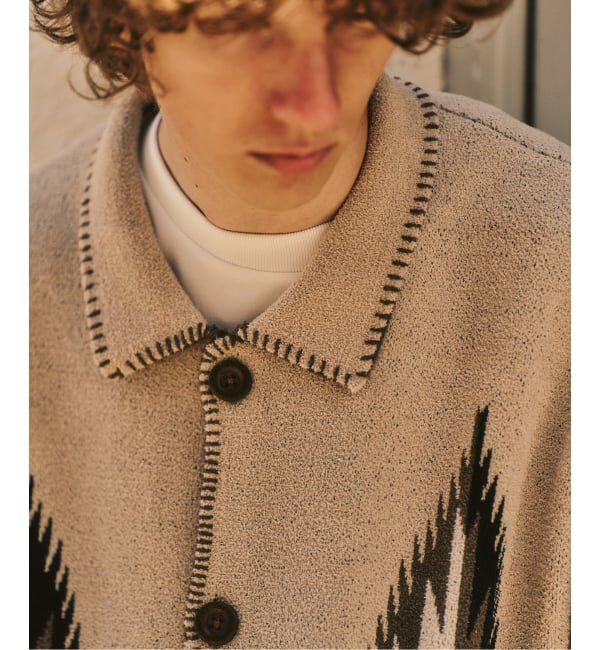 417 EDIFICE「NESTWELL / ネストウェル 417別注 ブランケットカーディガン」|カーディガン|