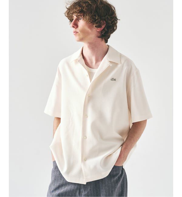 417 EDIFICE「【LACOSTE / ラコステ】417別注 クレープシャツ」|シャツ・ブラウス|