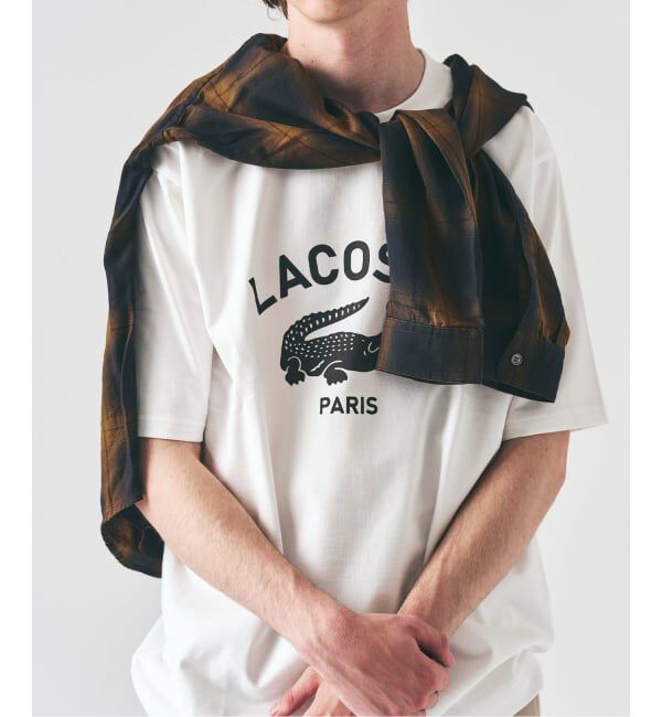 417 EDIFICE「【LACOSTE / ラコステ】 417別注 Print Tシャツ」|Tシャツ・カットソー|