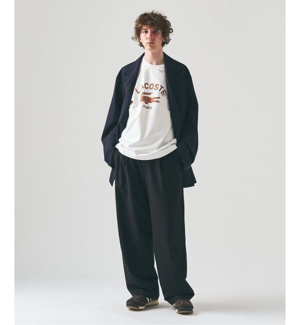 417 EDIFICE「【LACOSTE / ラコステ】 417別注 Print Tシャツ」|Tシャツ・カットソー|