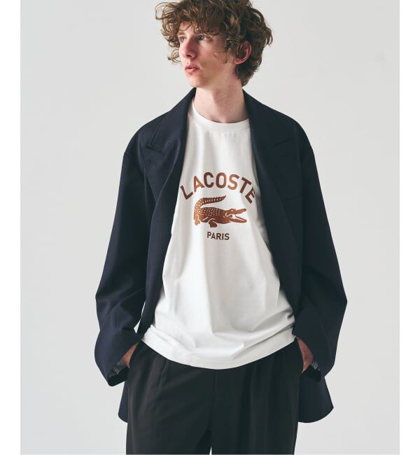 417 EDIFICE「【LACOSTE / ラコステ】 417別注 Print Tシャツ」|Tシャツ・カットソー|