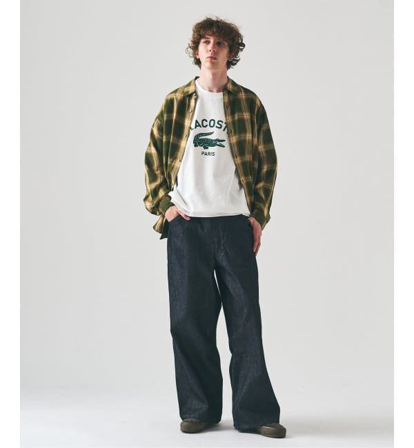 417 EDIFICE「【LACOSTE / ラコステ】 417別注 Print Tシャツ」|Tシャツ・カットソー|