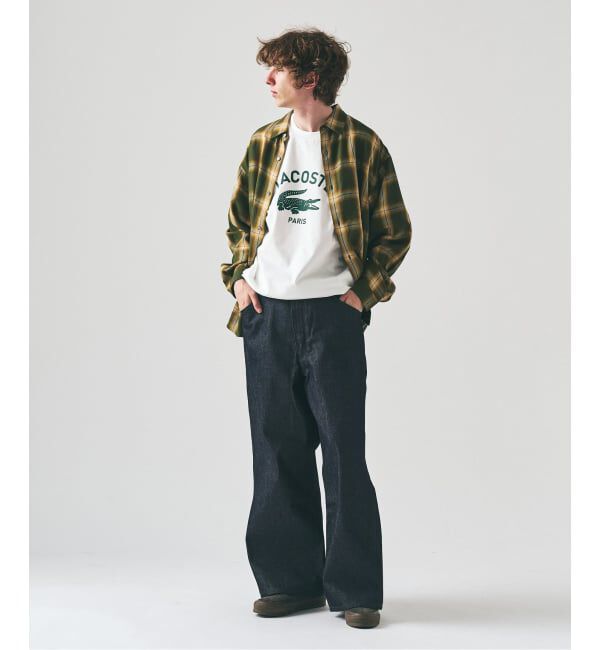 417 EDIFICE「【LACOSTE / ラコステ】 417別注 Print Tシャツ」|Tシャツ・カットソー|