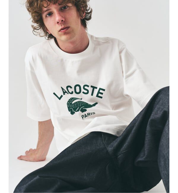 417 EDIFICE「【LACOSTE / ラコステ】 417別注 Print Tシャツ」|Tシャツ・カットソー|