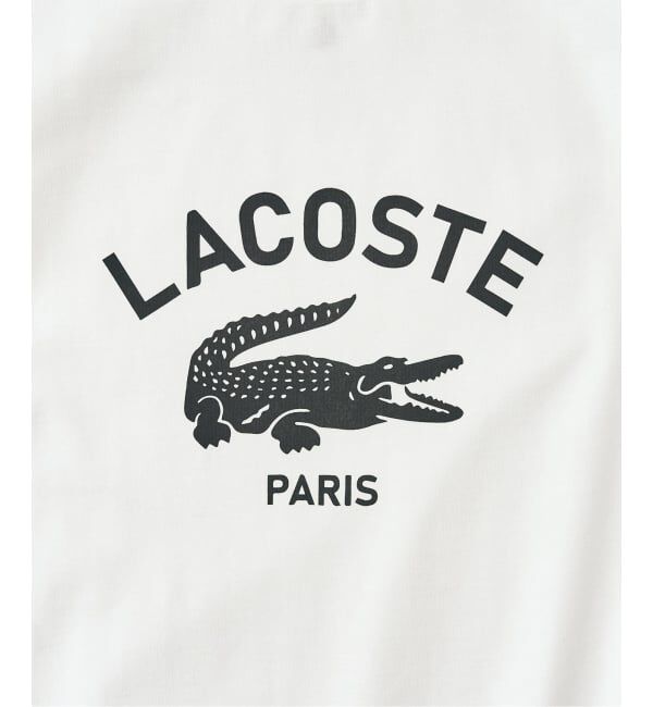 417 EDIFICE「【LACOSTE / ラコステ】 417別注 Print Tシャツ」|Tシャツ・カットソー|