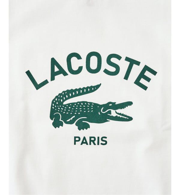 417 EDIFICE「【LACOSTE / ラコステ】 417別注 Print Tシャツ」|Tシャツ・カットソー|