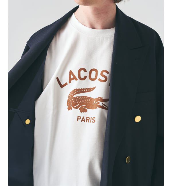 417 EDIFICE「【LACOSTE / ラコステ】 417別注 Print Tシャツ」|Tシャツ・カットソー|