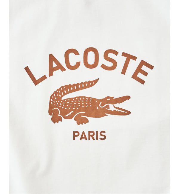 417 EDIFICE「【LACOSTE / ラコステ】 417別注 Print Tシャツ」|Tシャツ・カットソー|