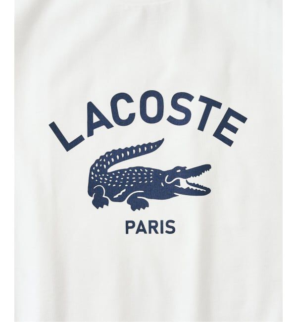 417 EDIFICE「【LACOSTE / ラコステ】 417別注 Print Tシャツ」|Tシャツ・カットソー|