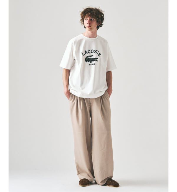 417 EDIFICE「【LACOSTE / ラコステ】 417別注 Print Tシャツ」|Tシャツ・カットソー|