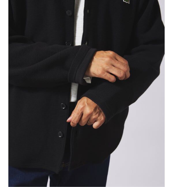 JOURNAL STANDARD relume「LACOSTE / ラコステ 別注 ヘビーピケ シャツ ジャケット」|カーディガン|