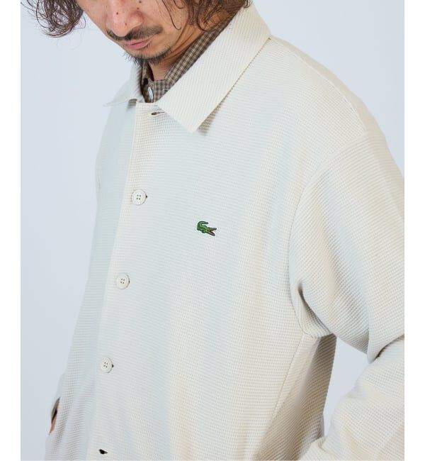JOURNAL STANDARD relume「LACOSTE / ラコステ 別注 ヘビーピケ シャツ ジャケット」|カーディガン|