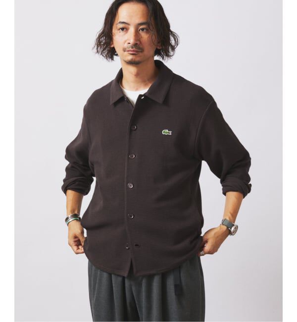 JOURNAL STANDARD relume「LACOSTE / ラコステ 別注 ヘビーピケ シャツ ジャケット」|カーディガン|
