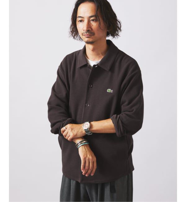 JOURNAL STANDARD relume「LACOSTE / ラコステ 別注 ヘビーピケ シャツ ジャケット」|カーディガン|