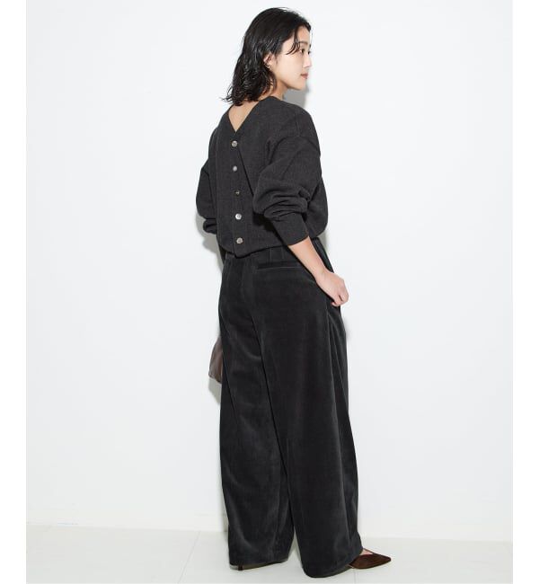 journal standard L'essage「WOOLプレーティング2WAYカーディガン」|カーディガン|