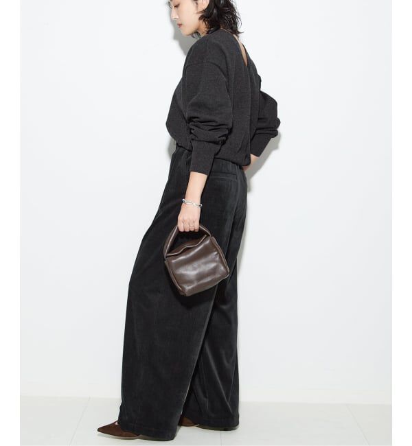 journal standard L'essage「WOOLプレーティング2WAYカーディガン」|カーディガン|