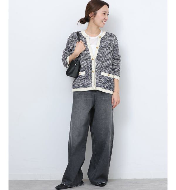 JOURNAL STANDARD relume「ツイーディーミックスニットジャケット」|カーディガン|