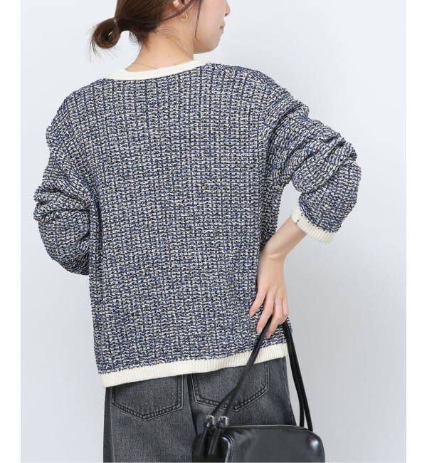 JOURNAL STANDARD relume「ツイーディーミックスニットジャケット」|カーディガン|