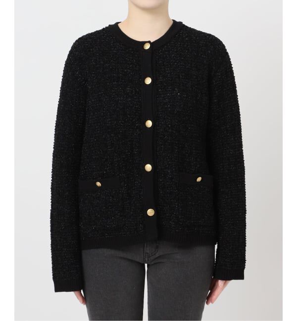JOURNAL STANDARD relume「ツイーディーミックスニットジャケット」|カーディガン|
