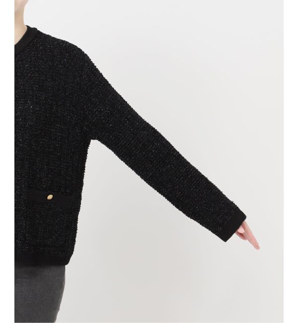 JOURNAL STANDARD relume「ツイーディーミックスニットジャケット」|カーディガン|