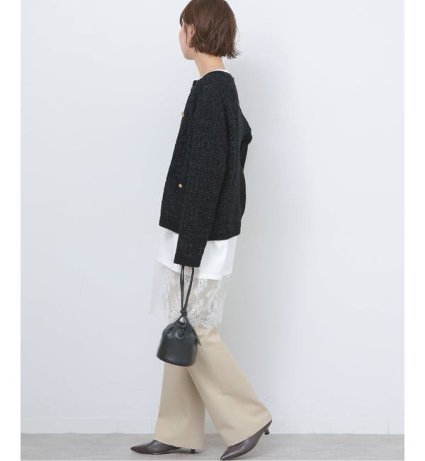 JOURNAL STANDARD relume「ツイーディーミックスニットジャケット」|カーディガン|
