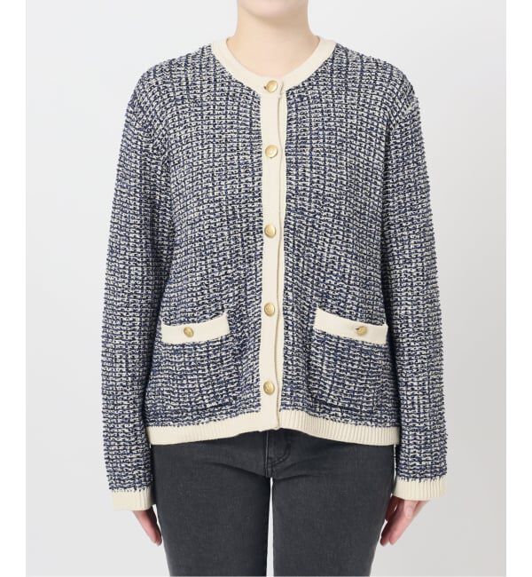 JOURNAL STANDARD relume「ツイーディーミックスニットジャケット」|カーディガン|