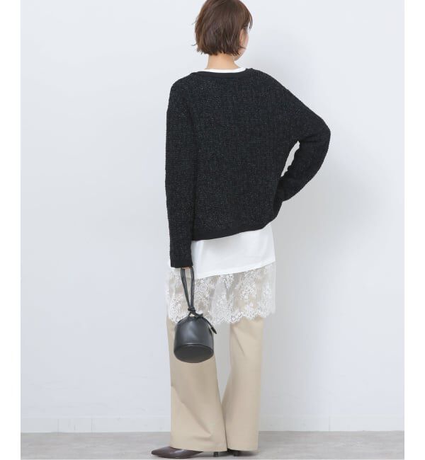 JOURNAL STANDARD relume「ツイーディーミックスニットジャケット」|カーディガン|