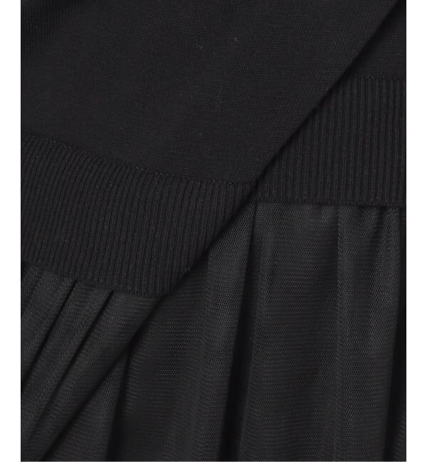 JOURNAL STANDARD relume「《WEB限定追加予約2》ウォッシャブルチュールドッキングロングスリーブ」|ワンピース|