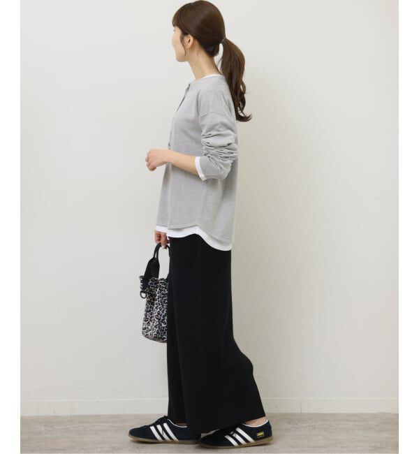 JOURNAL STANDARD relume「［2枚セット / SS素材］3WAYレイヤードヘンリープルオーバー」|ニット・セーター|