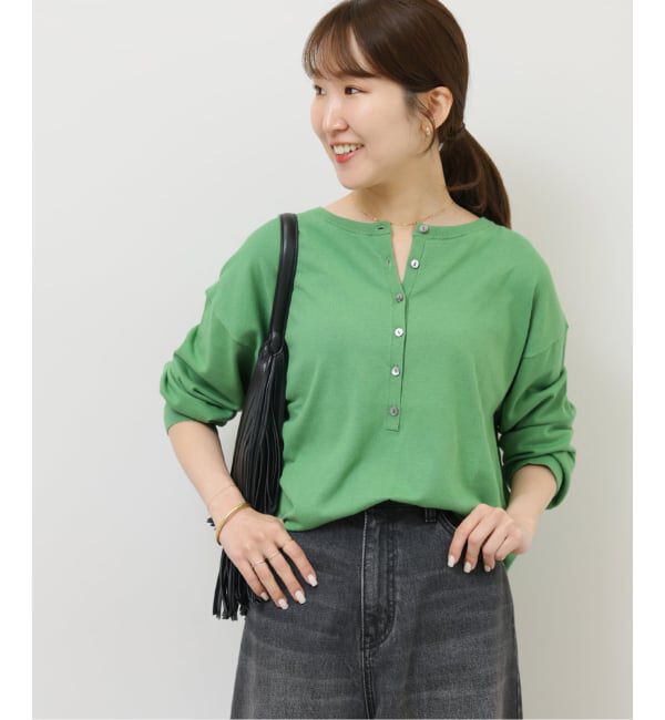 JOURNAL STANDARD relume「［2枚セット / SS素材］3WAYレイヤードヘンリープルオーバー」|ニット・セーター|