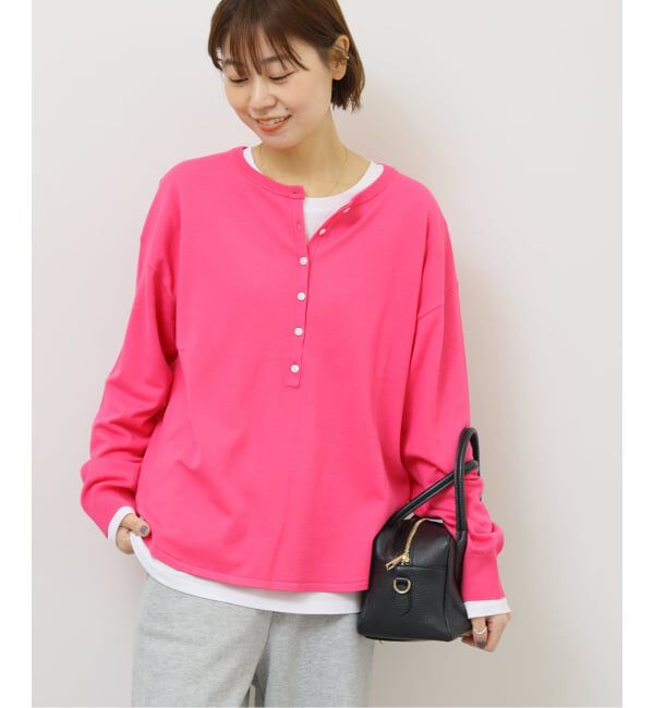 JOURNAL STANDARD relume「［2枚セット / SS素材］3WAYレイヤードヘンリープルオーバー」|ニット・セーター|