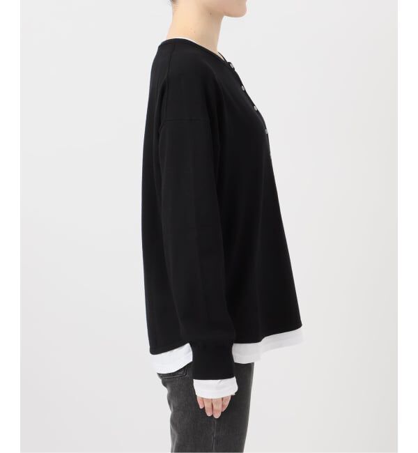 JOURNAL STANDARD relume「［2枚セット / SS素材］3WAYレイヤードヘンリープルオーバー」|ニット・セーター|