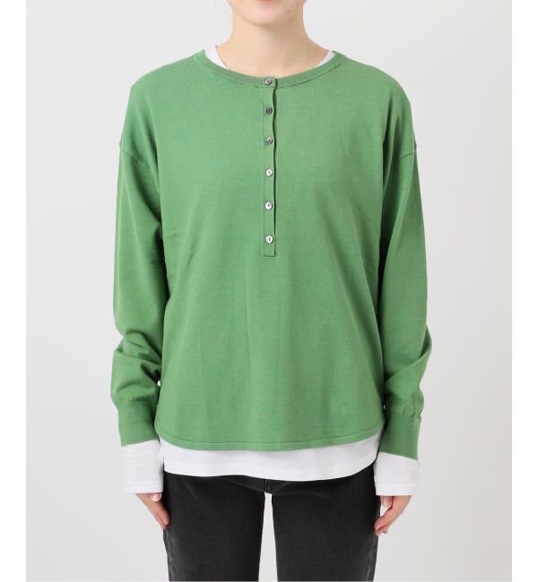 JOURNAL STANDARD relume「［2枚セット / SS素材］3WAYレイヤードヘンリープルオーバー」|ニット・セーター|