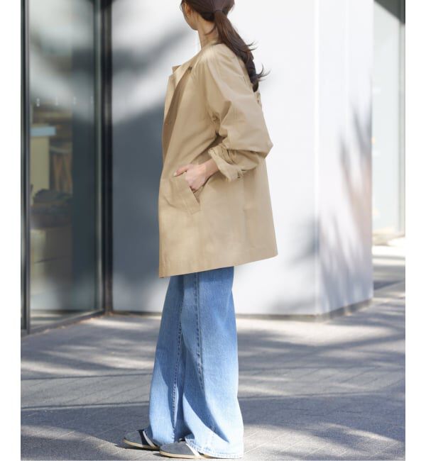 JOURNAL STANDARD relume「《予約》［26SS新作 / 洗濯機洗い可］ノーカラートレンチコート」|トレンチコート|