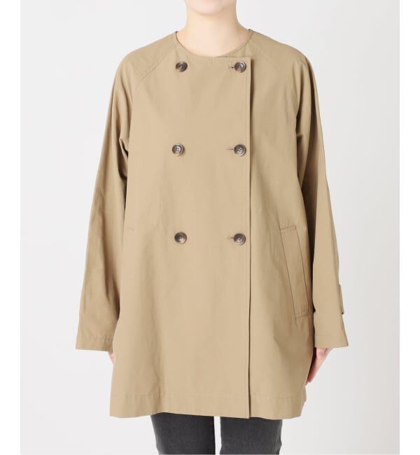 JOURNAL STANDARD relume「《予約》［26SS新作 / 洗濯機洗い可］ノーカラートレンチコート」|トレンチコート|