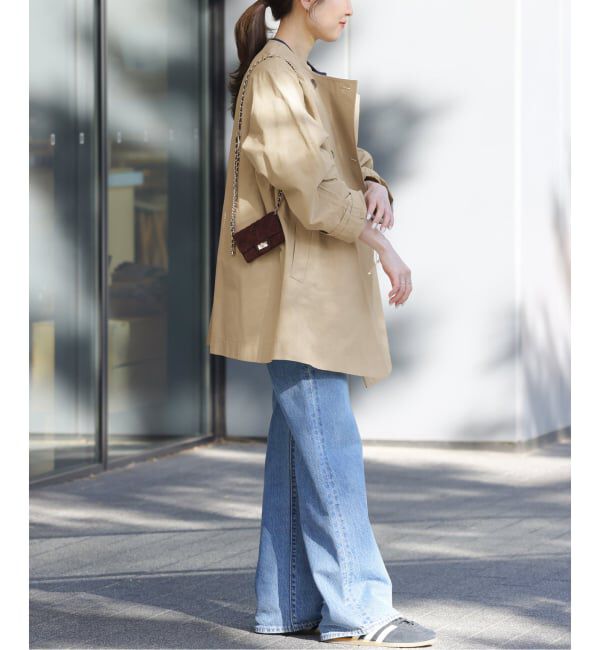 JOURNAL STANDARD relume「《予約》［26SS新作 / 洗濯機洗い可］ノーカラートレンチコート」|トレンチコート|