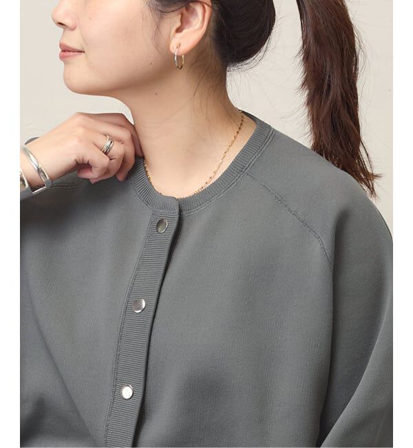 JOURNAL STANDARD「WASHABLE TEXBRID スナップカーディガン」|カーディガン|
