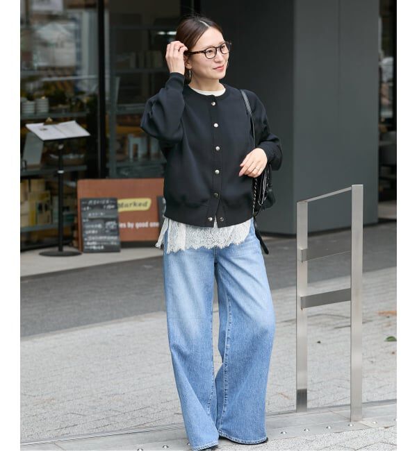 JOURNAL STANDARD「WASHABLE TEXBRID スナップカーディガン」|カーディガン|