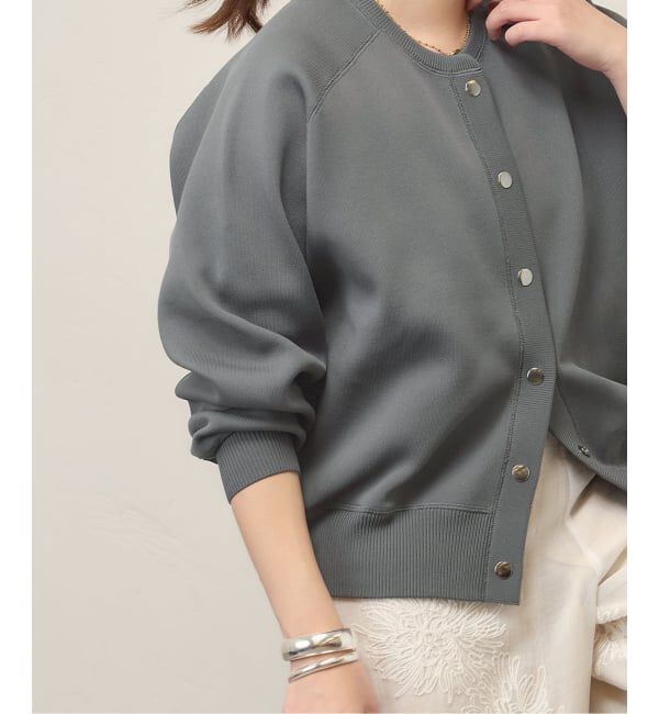 JOURNAL STANDARD「WASHABLE TEXBRID スナップカーディガン」|カーディガン|