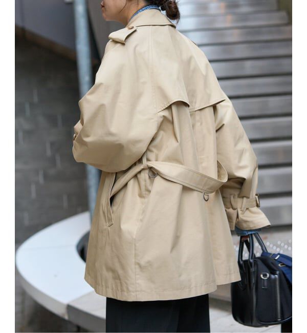 JOURNAL STANDARD「《追加2》ハイカウントミディートレンチコート」|トレンチコート|