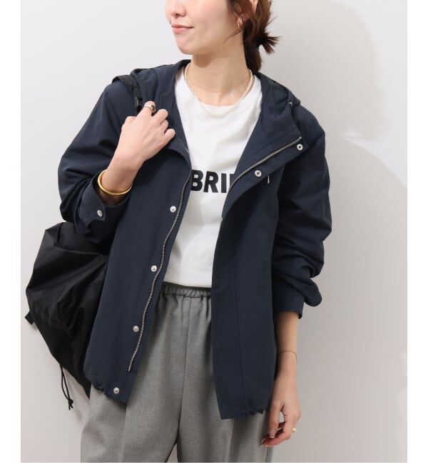 JOURNAL STANDARD relume「撥水グログランマウンテンパーカー」|ブルゾン・スタジャン|ネイビー