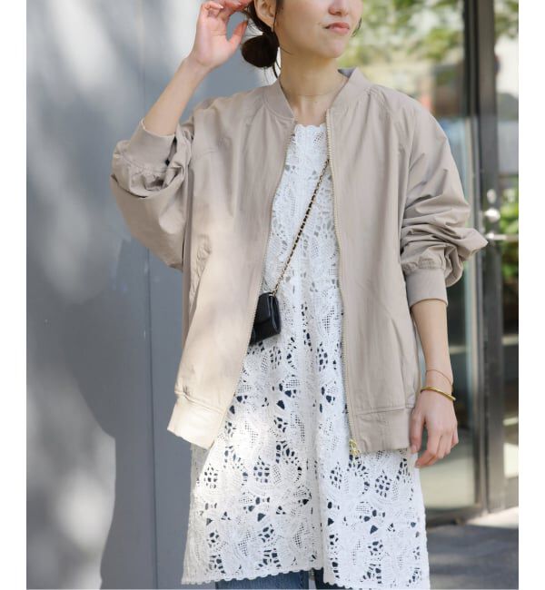 JOURNAL STANDARD relume「［手洗い可］ウォッシャブルナイロンダブルジップMA-1」|ブルゾン・スタジャン|