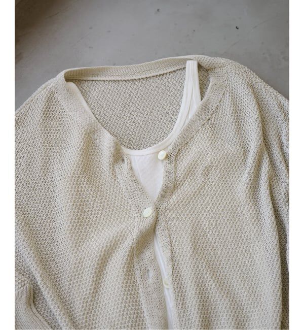 FRAMeWORK「≪追加≫カノコ 2WAY Back開きカーディガン」|カーディガン|